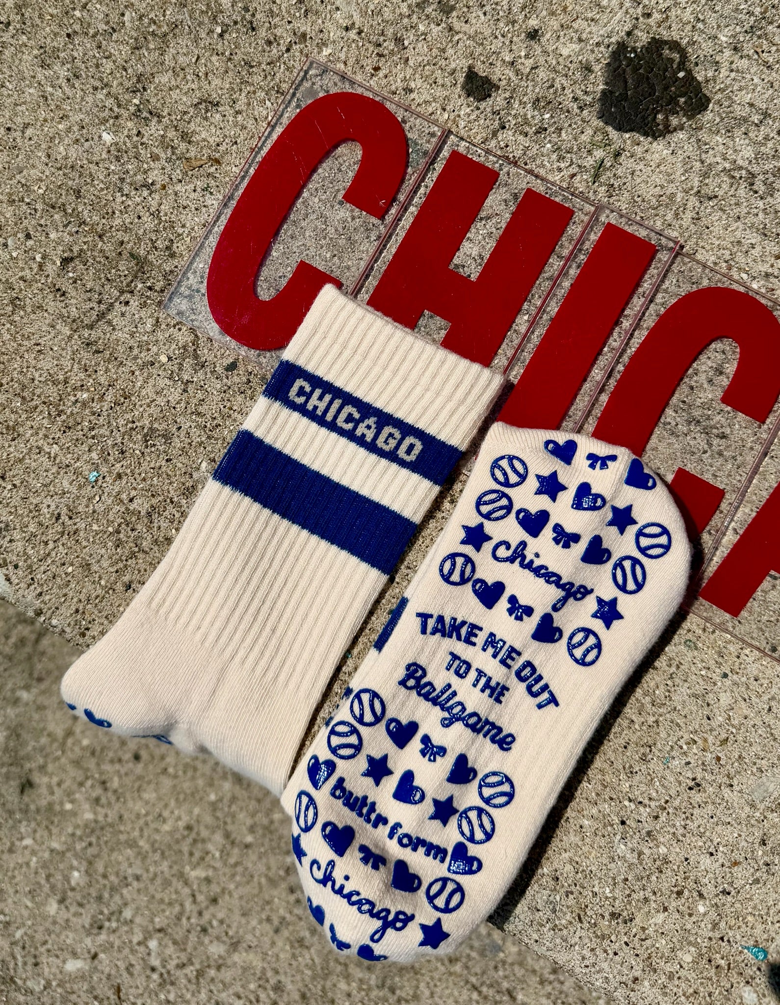 Chicago Pilates Sock