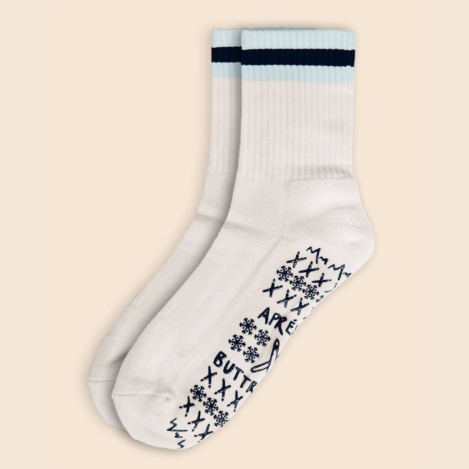 Aprés Ski sock flat lay product image
