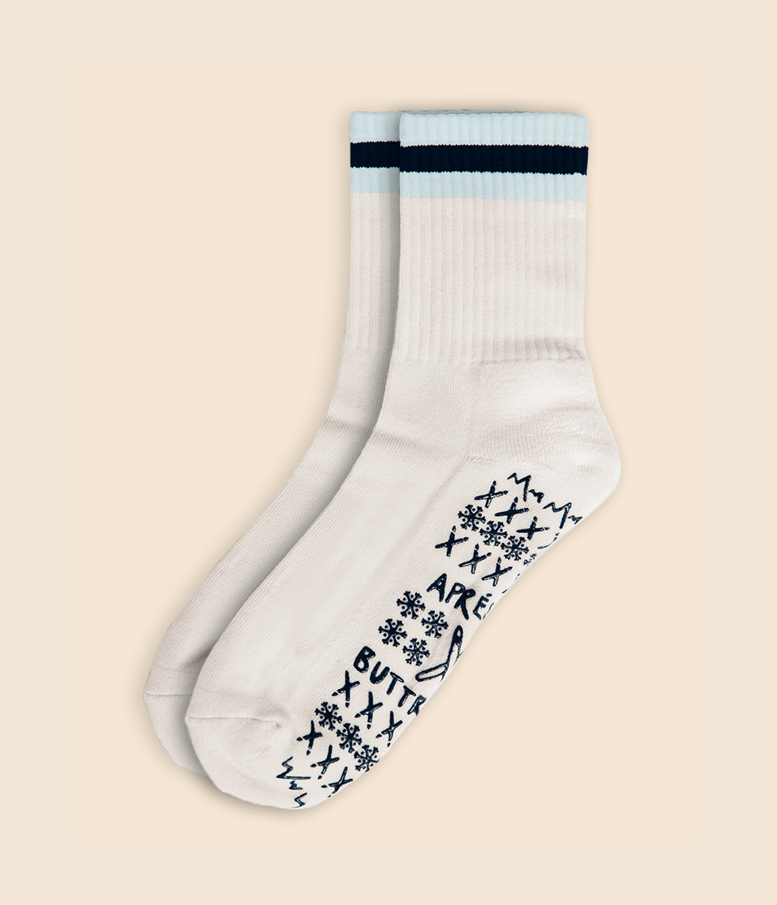 Aprés Ski sock flat lay product image