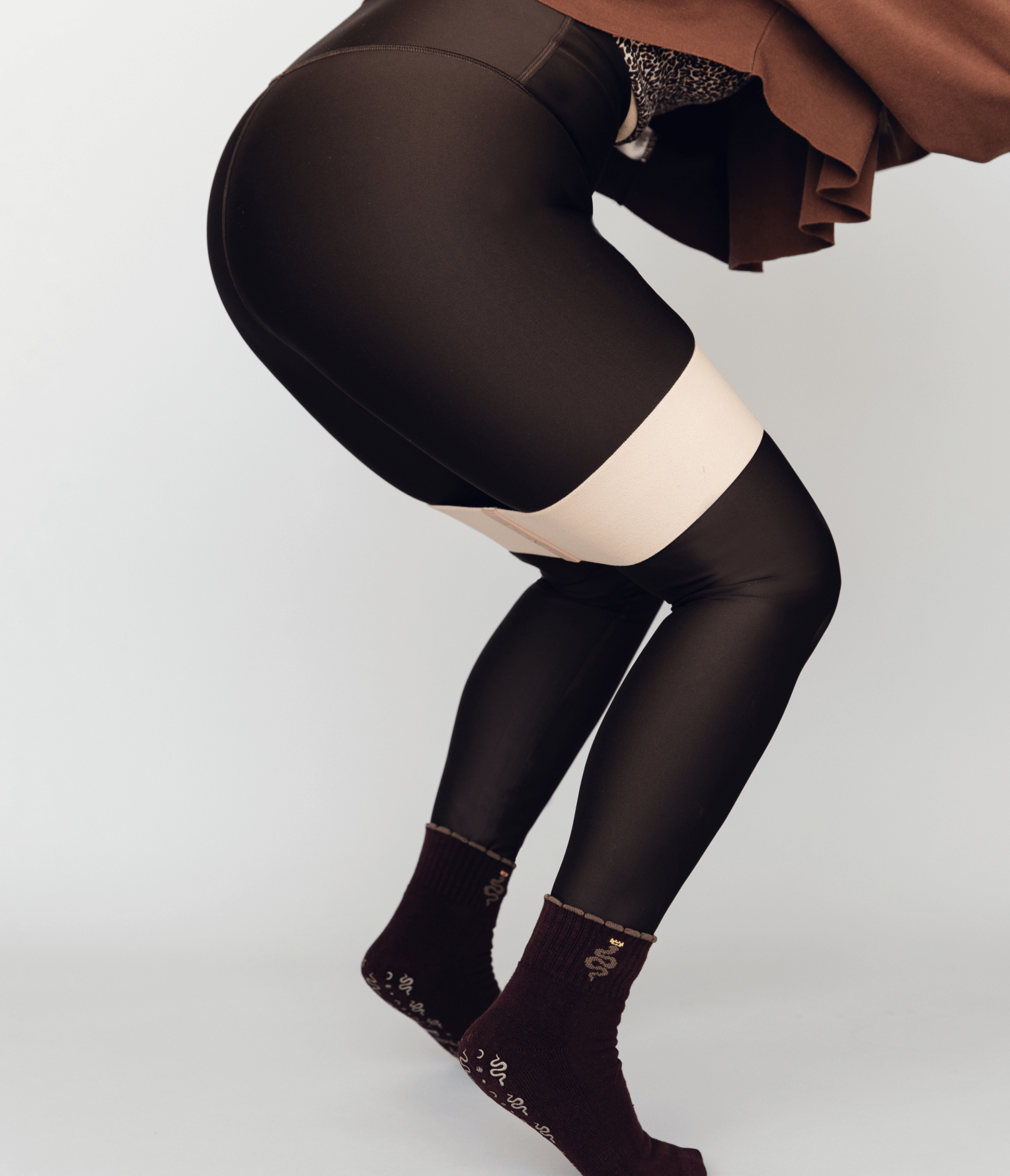 Be Fierce Pilates Sock
