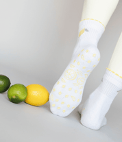 Lemon Drop Pilates Sock