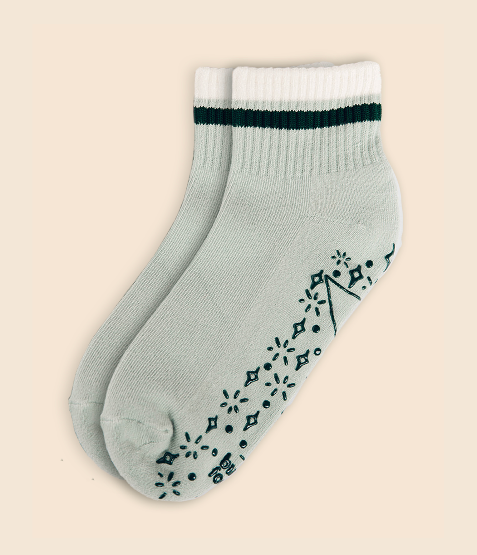 Sage Martini sock flat lay product image
